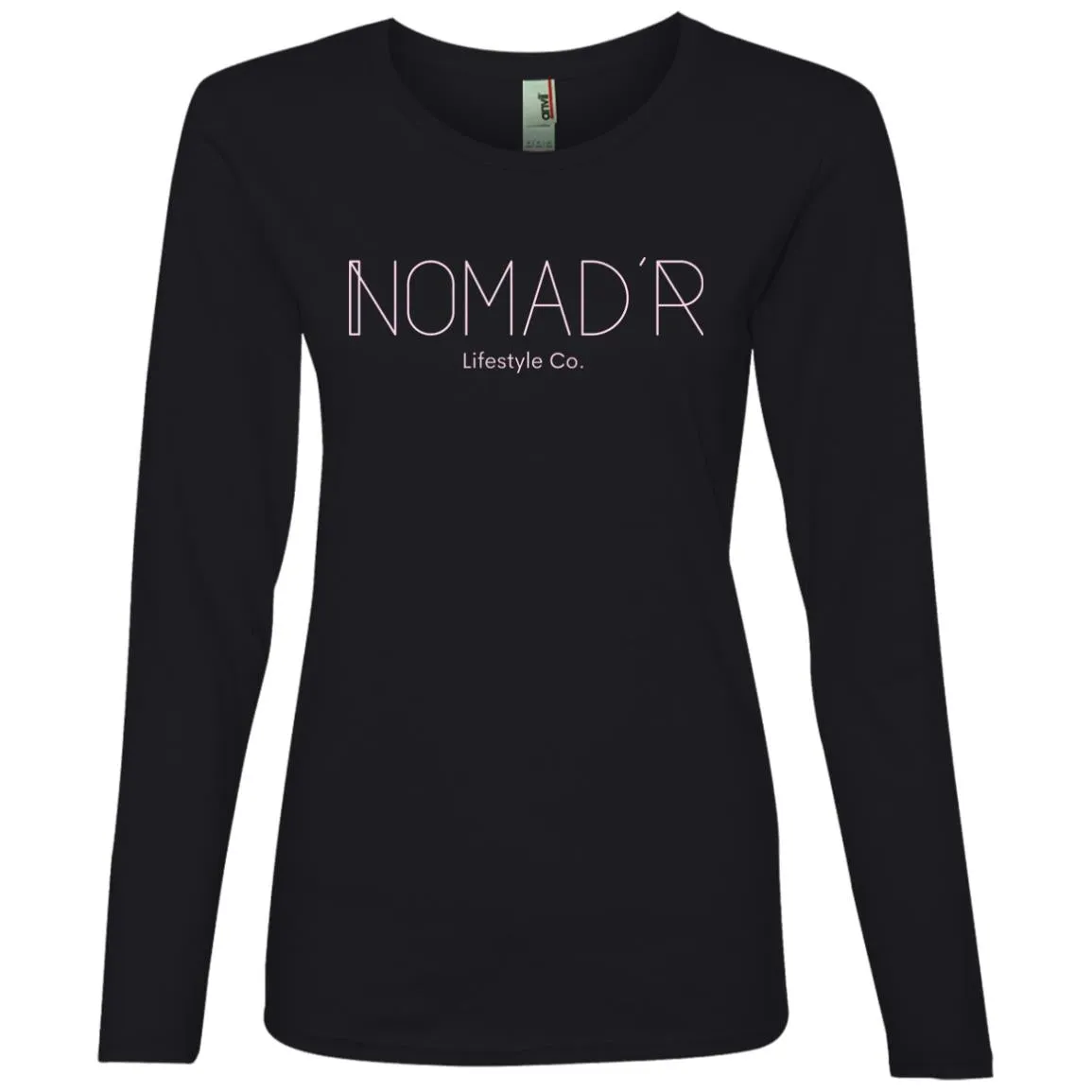 "NOMAD'R" Ladies LS Tee