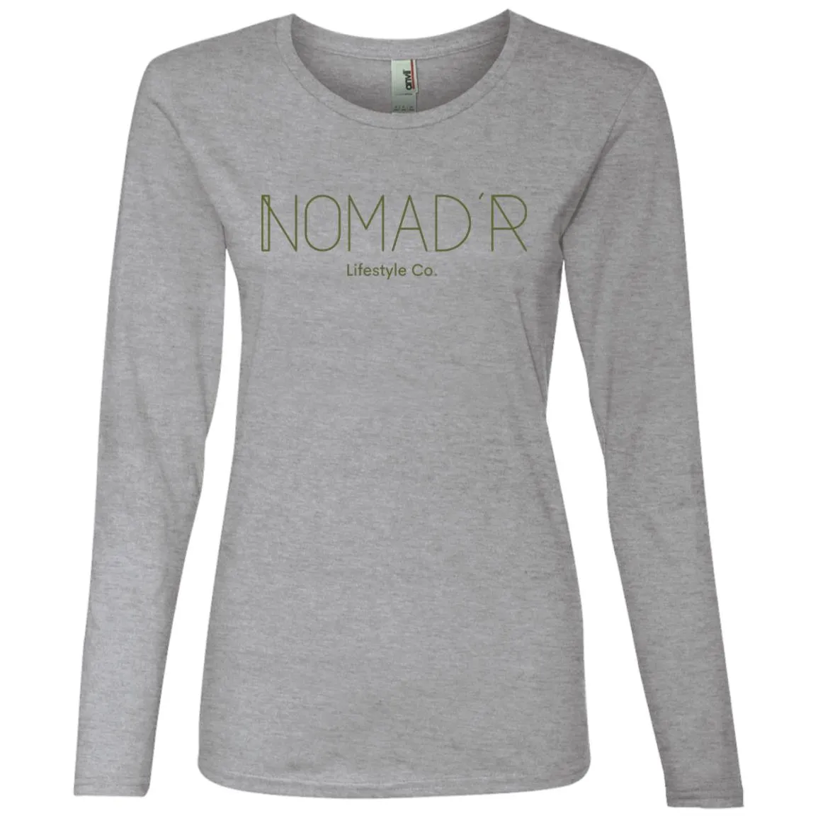 "NOMAD'R" Ladies LS Tee