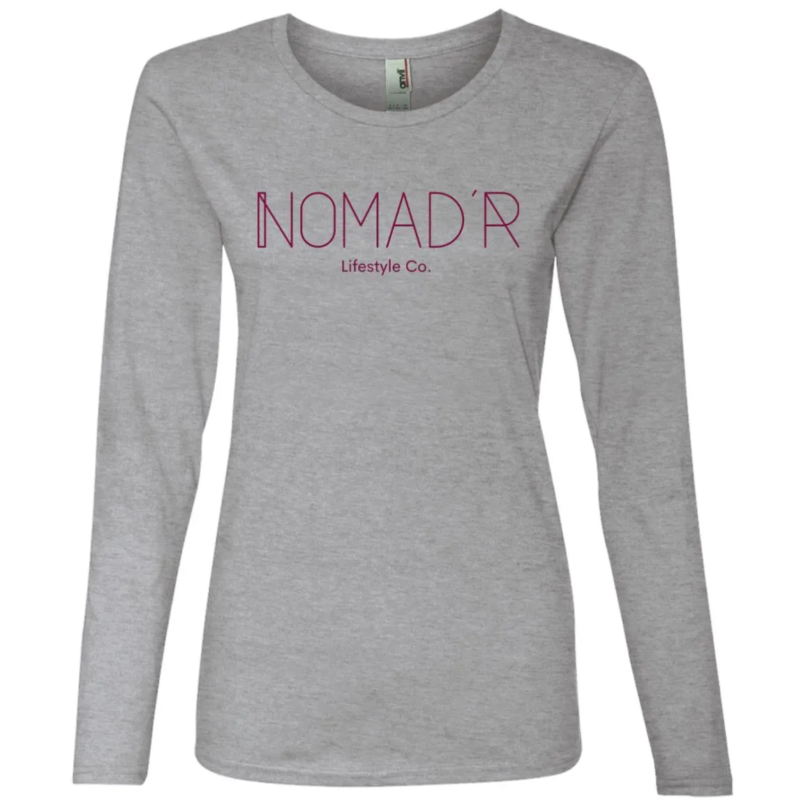 "NOMAD'R" Ladies LS Tee