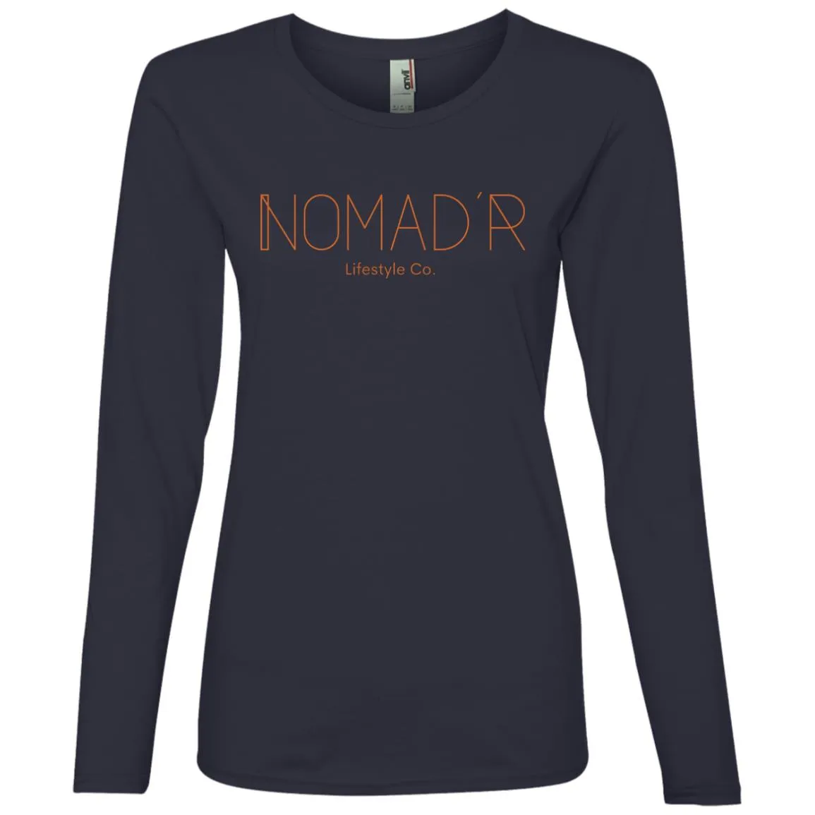"NOMAD'R" Ladies LS Tee