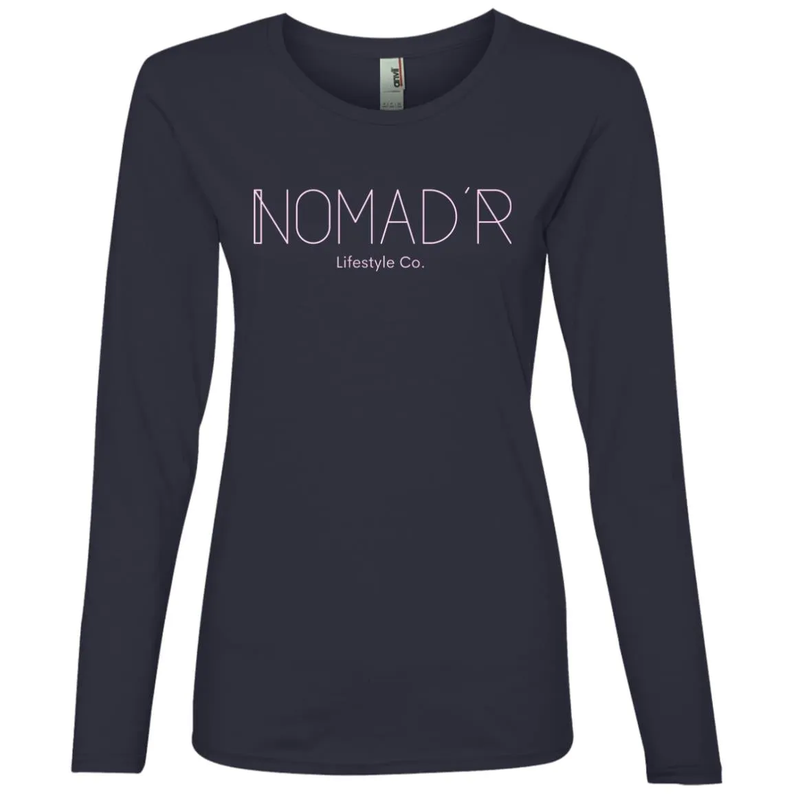 "NOMAD'R" Ladies LS Tee