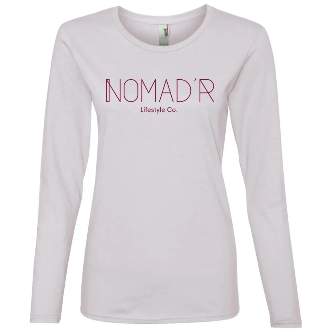 "NOMAD'R" Ladies LS Tee