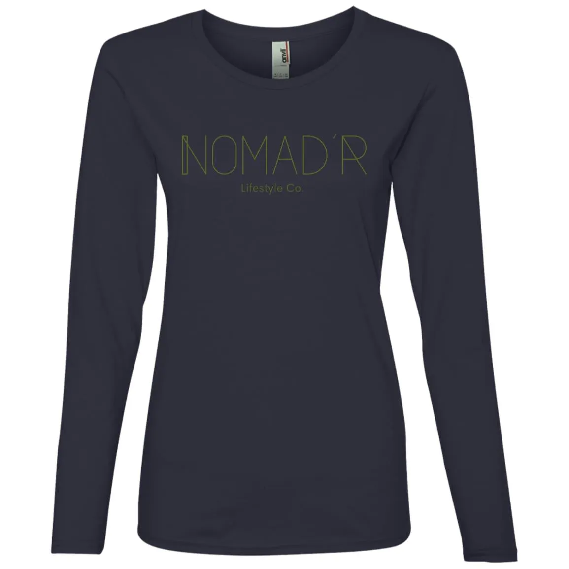 "NOMAD'R" Ladies LS Tee