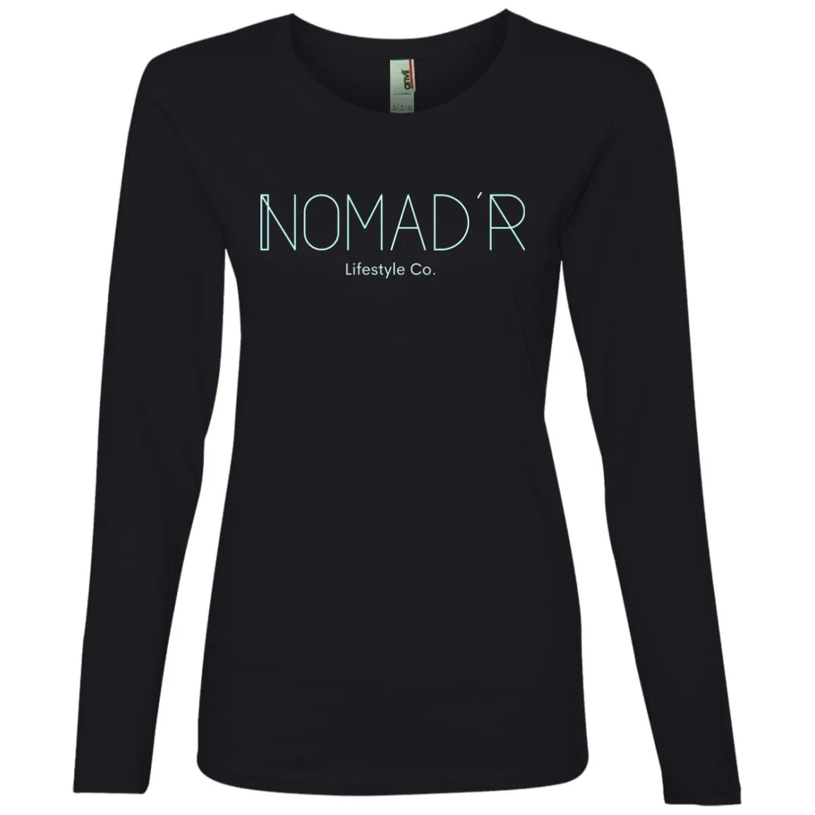 "NOMAD'R" Ladies LS Tee