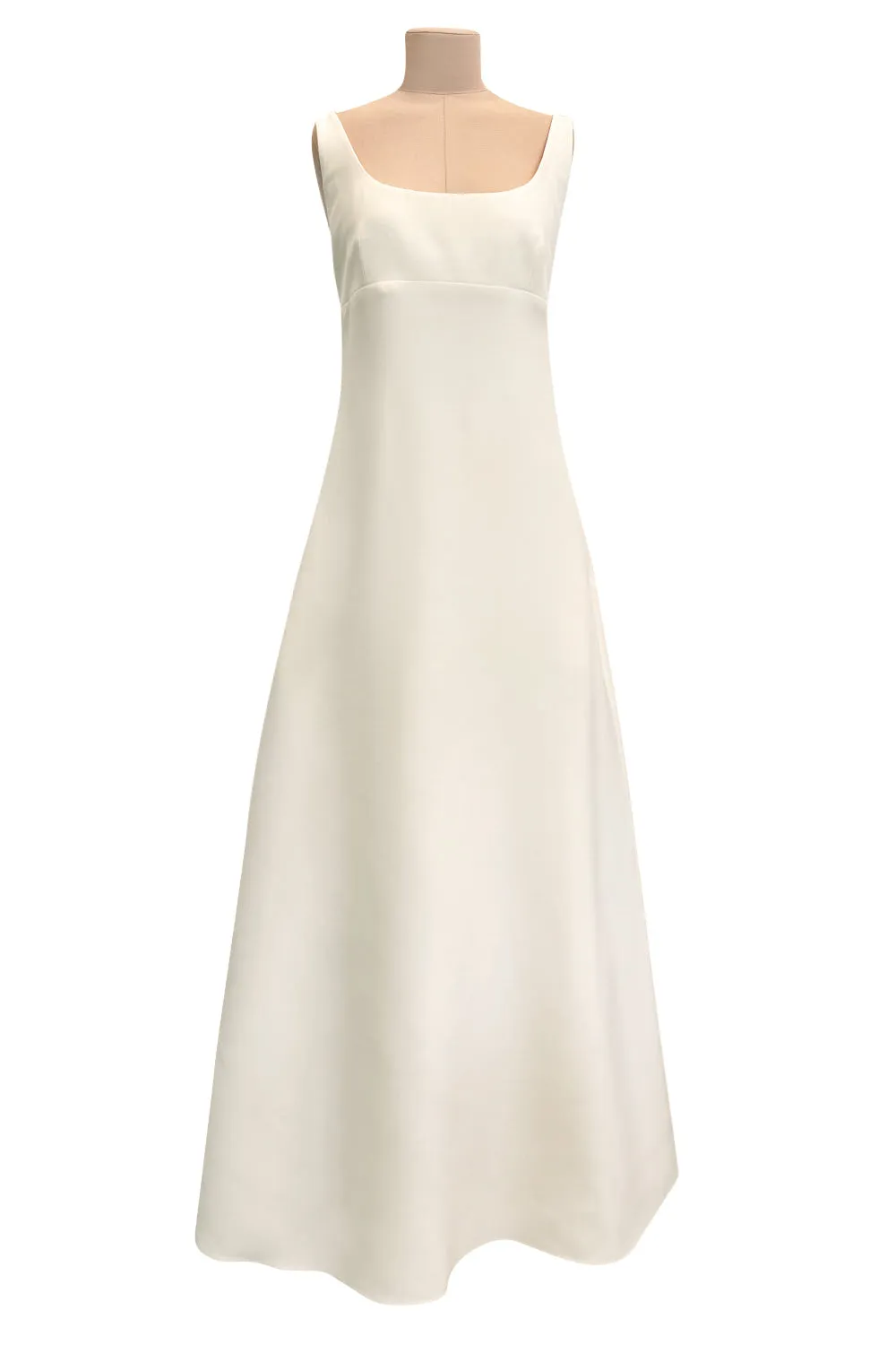 Recent Ivory Valentino by Pier Paolo Piccioli w Draped Cape Back Panel & Bare Upper Back