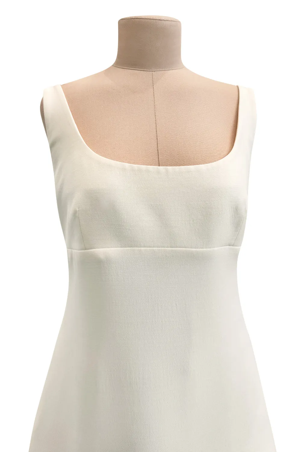 Recent Ivory Valentino by Pier Paolo Piccioli w Draped Cape Back Panel & Bare Upper Back
