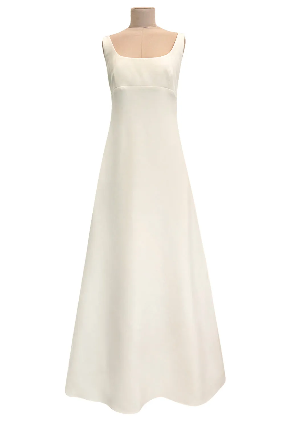 Recent Ivory Valentino by Pier Paolo Piccioli w Draped Cape Back Panel & Bare Upper Back