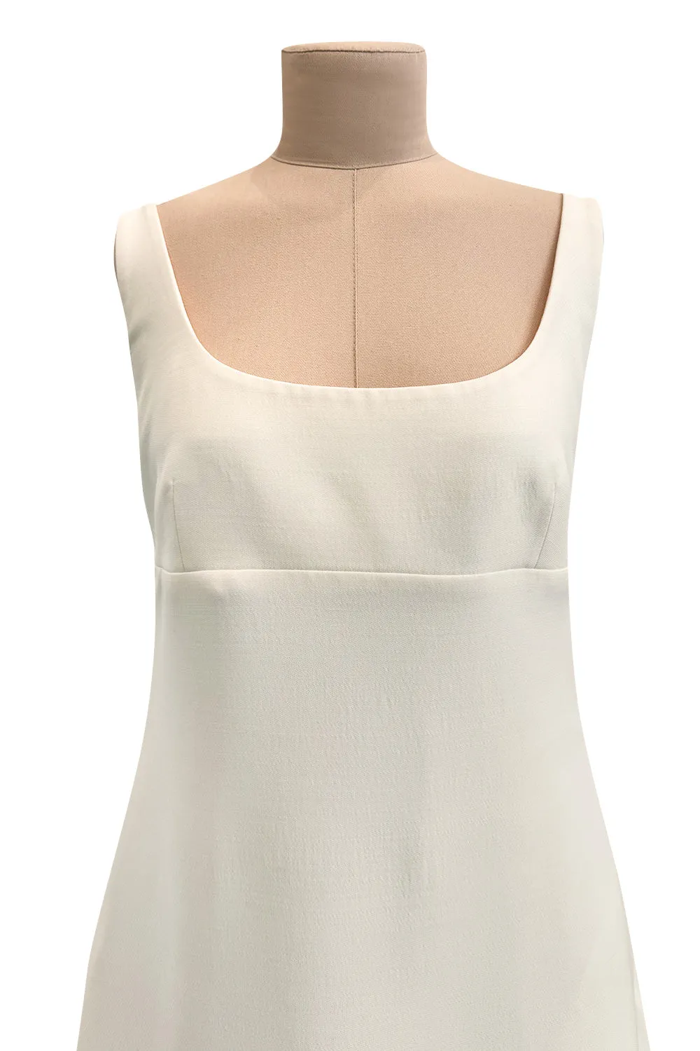Recent Ivory Valentino by Pier Paolo Piccioli w Draped Cape Back Panel & Bare Upper Back