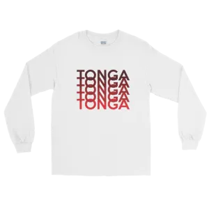 Red Tonga Repeat *ADULT LONG SLEEVE*