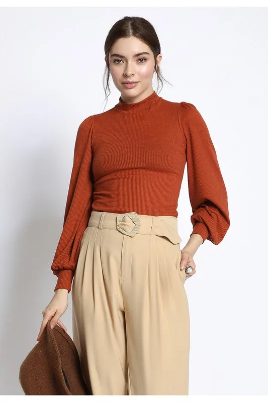 Retro "Lily" Knit Top