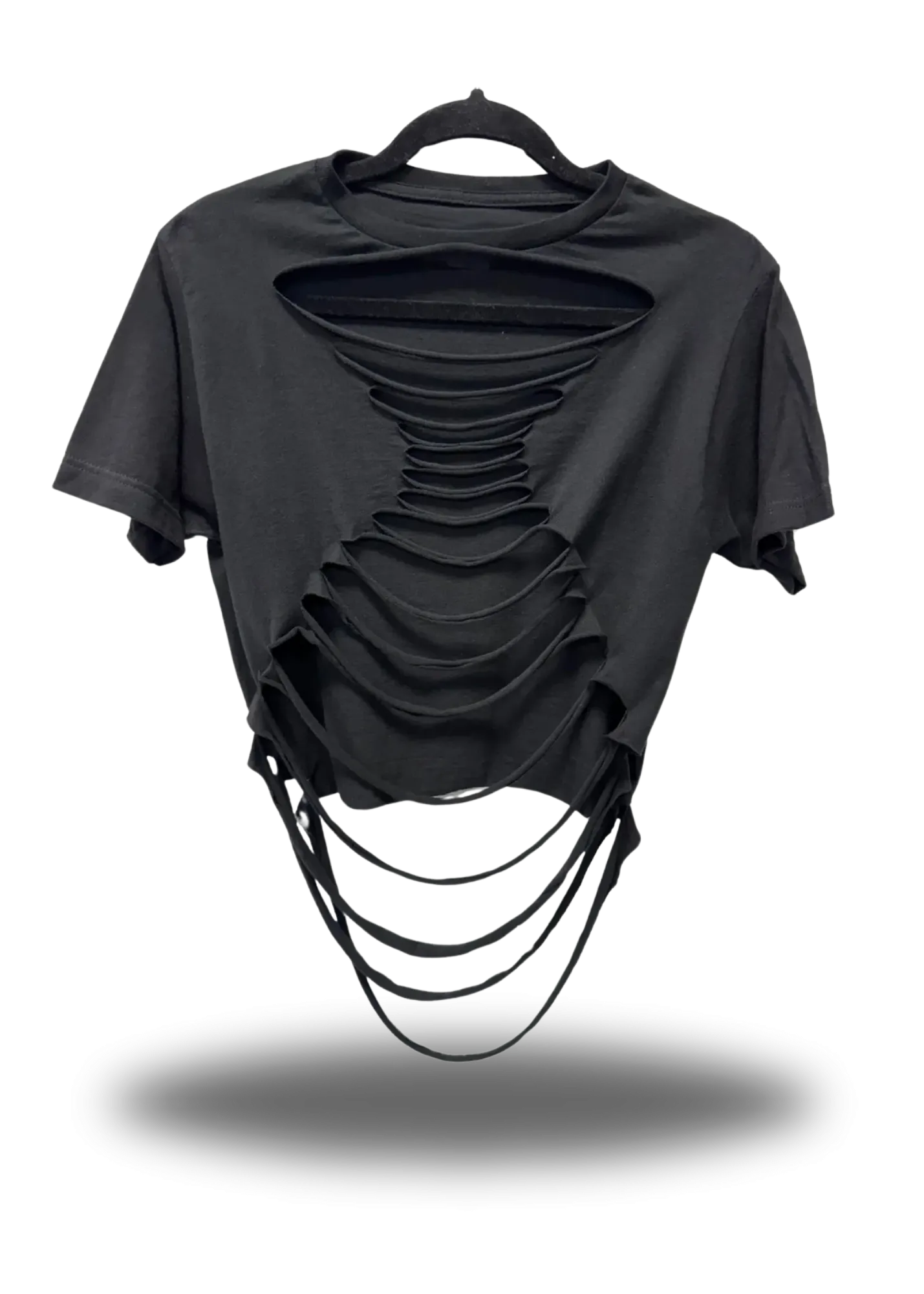 ROAD RASH BLACK CROP TOP 5.0