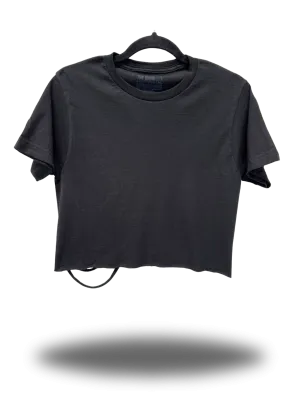 ROAD RASH BLACK CROP TOP 6.0
