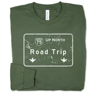 Road Trip long sleeve tee