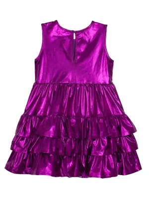 Rockin' Around Ruffled Tiered Dress Sizes 3T - 12