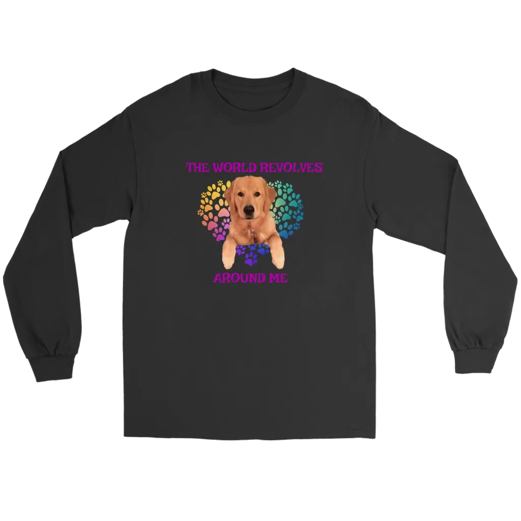 Rosebud World Shirt - Golden Retriever