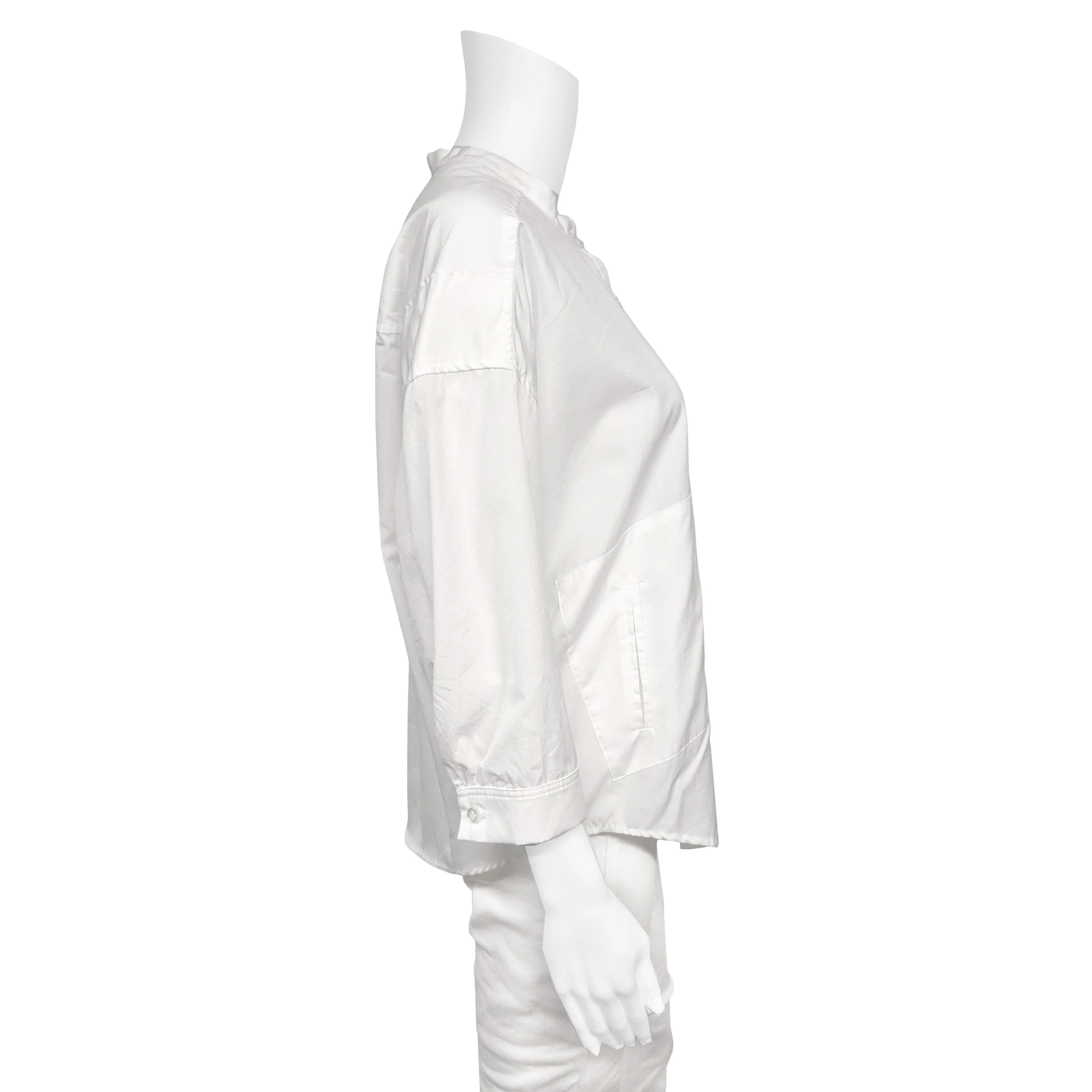 SALE! Isabel Top in White Poplin by SBJ Austin from Good Company