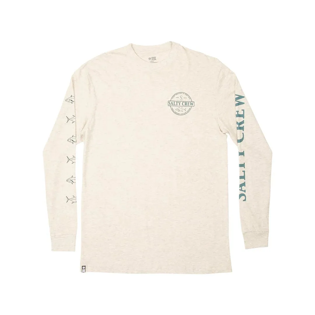 Salty Crew Deep Sea Premium L/S Tee Oatmeal