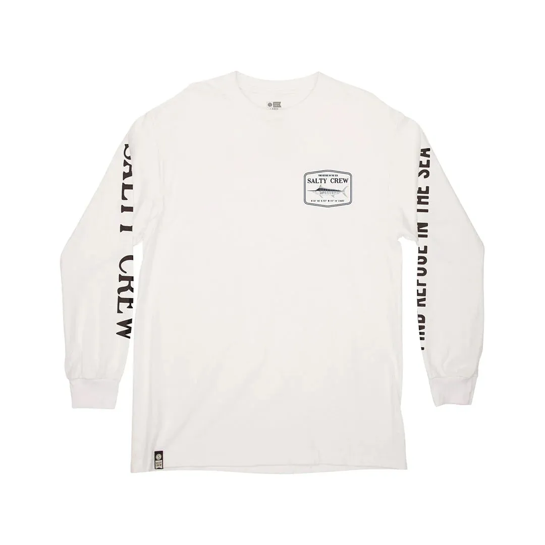 Salty Crew Stealth Long Sleeve Tee - White