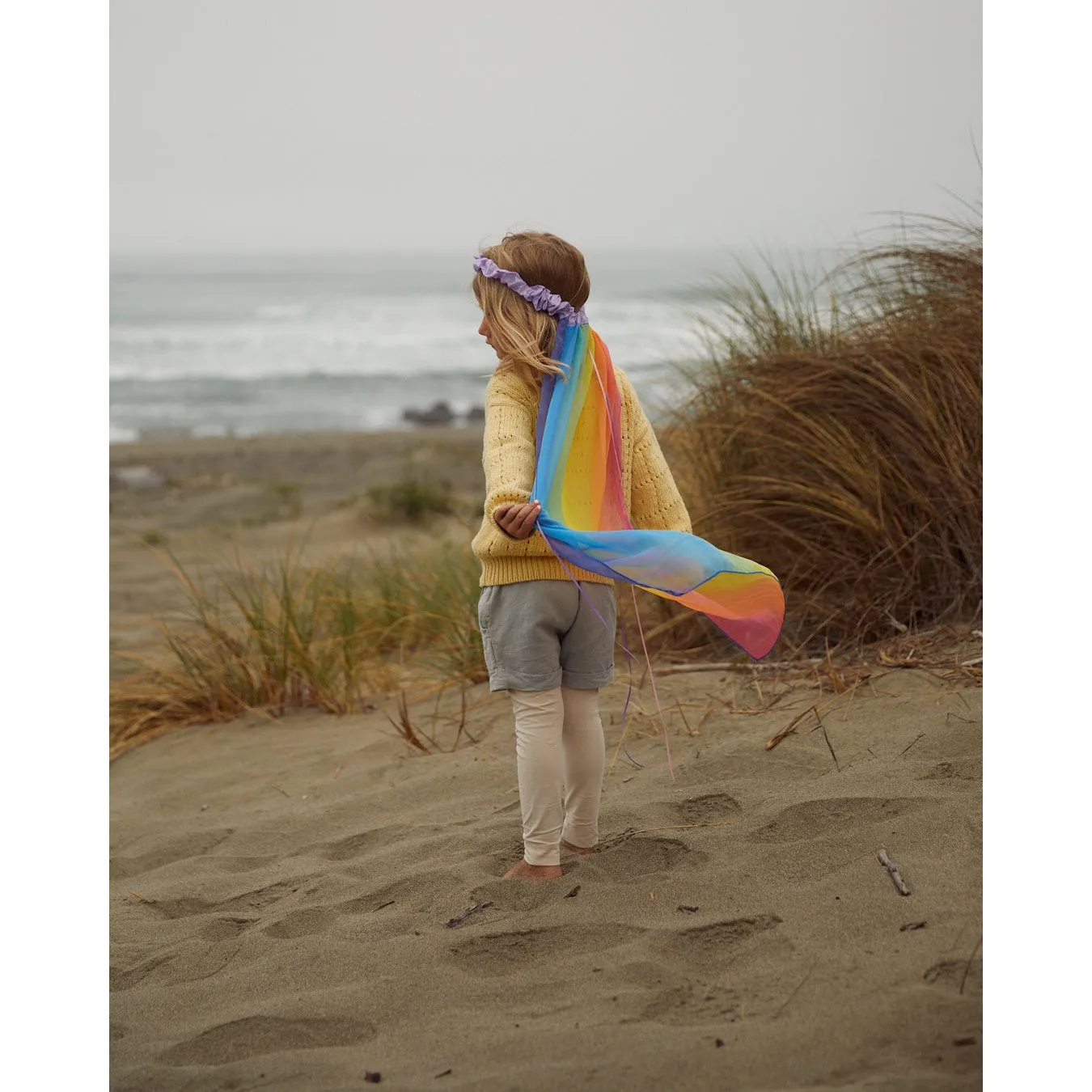 Sarah's Silks Veil - Rainbow