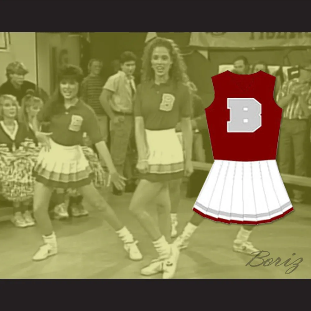 Saved By The Bell Bayside Tigers High School Cheerleader Uniform