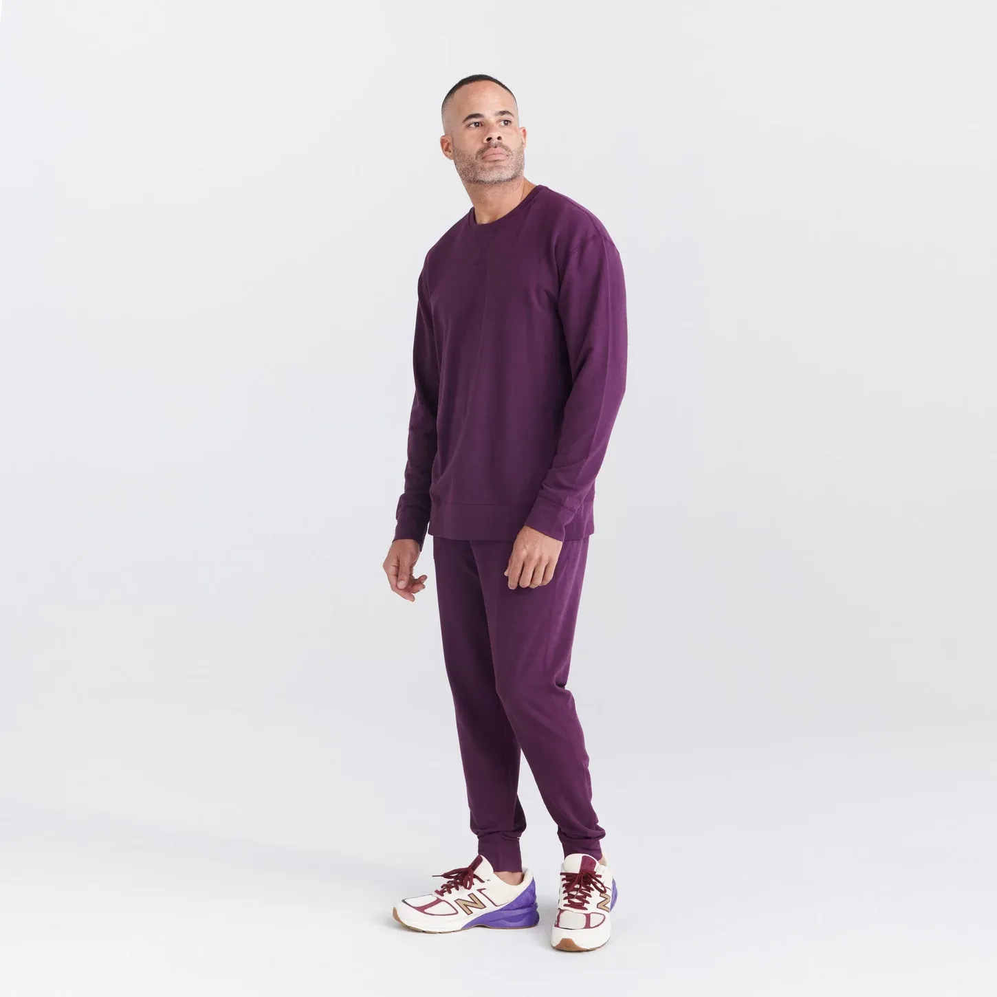 Saxx Mens 3Six Five Long Sleeve Crew