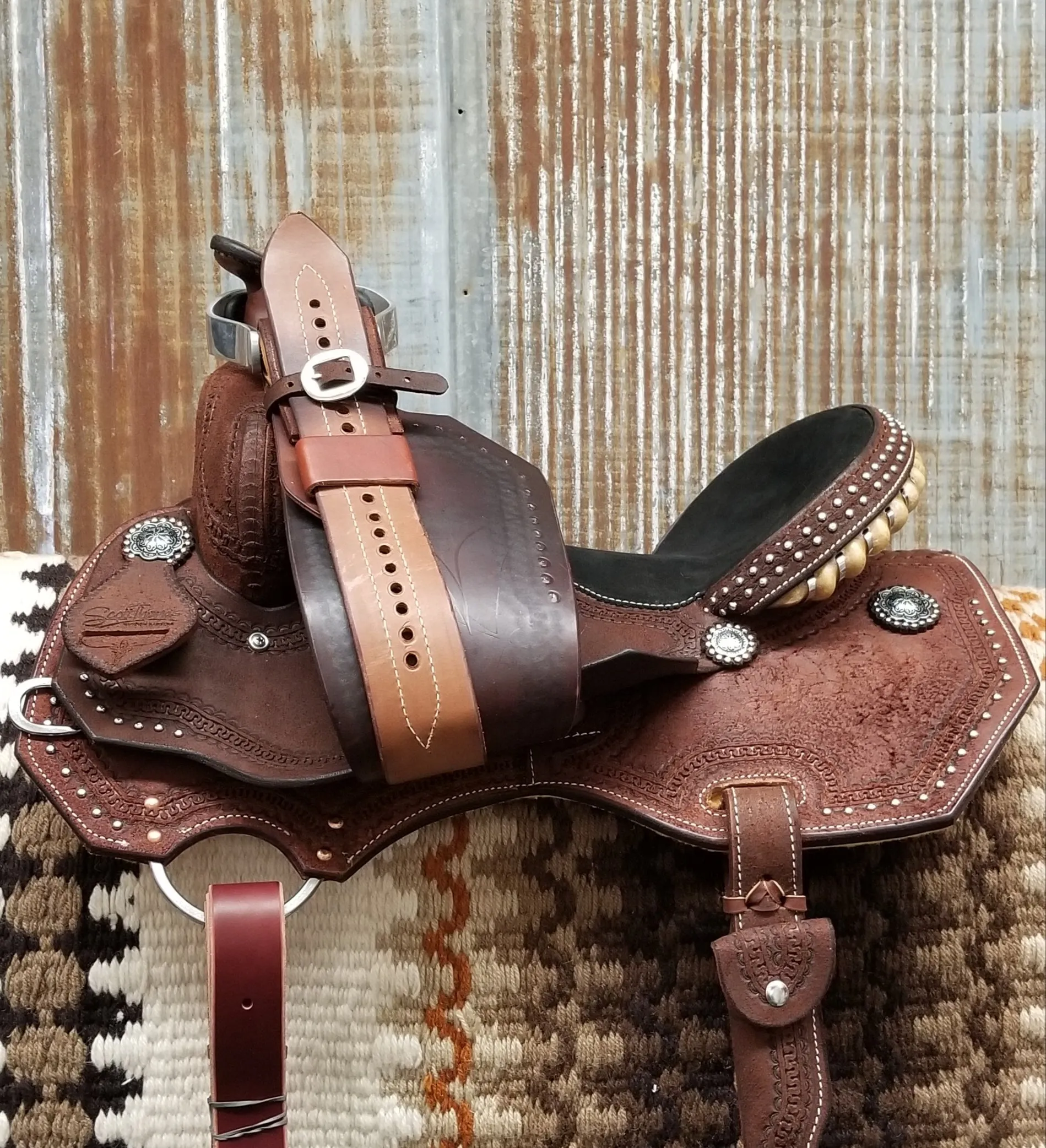 Scott Thomas Custom Chocolate Barrel Racer