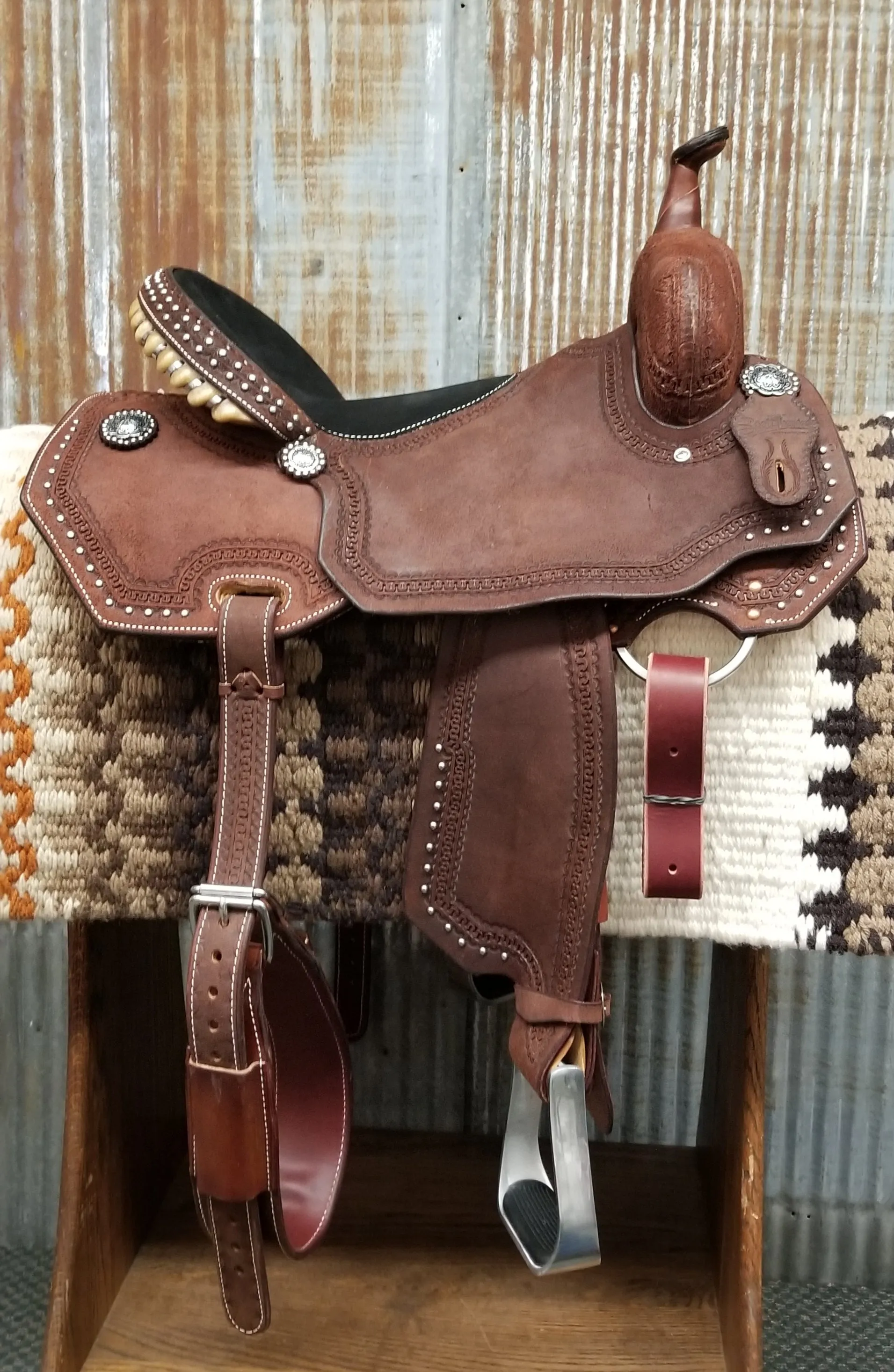 Scott Thomas Custom Chocolate Barrel Racer