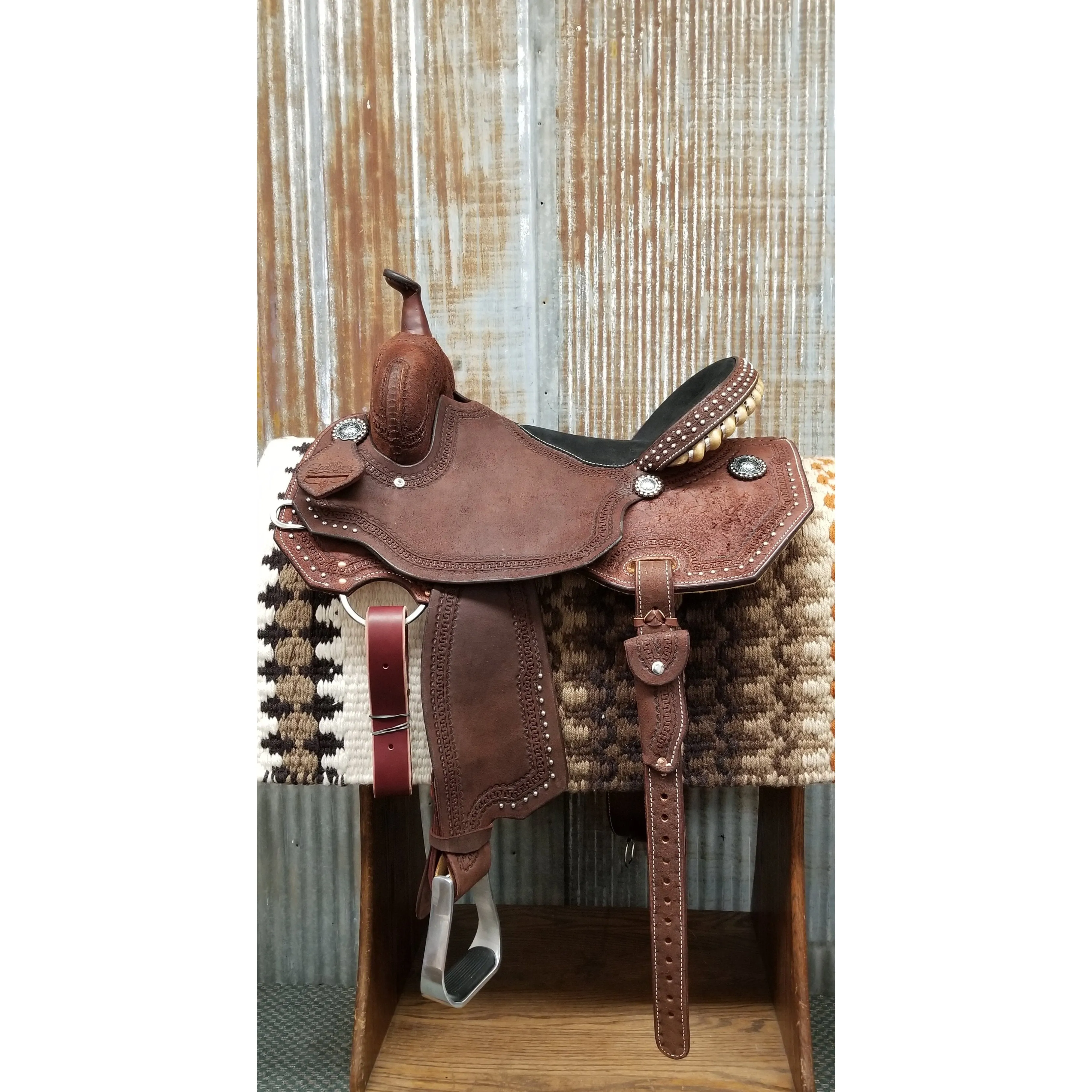 Scott Thomas Custom Chocolate Barrel Racer