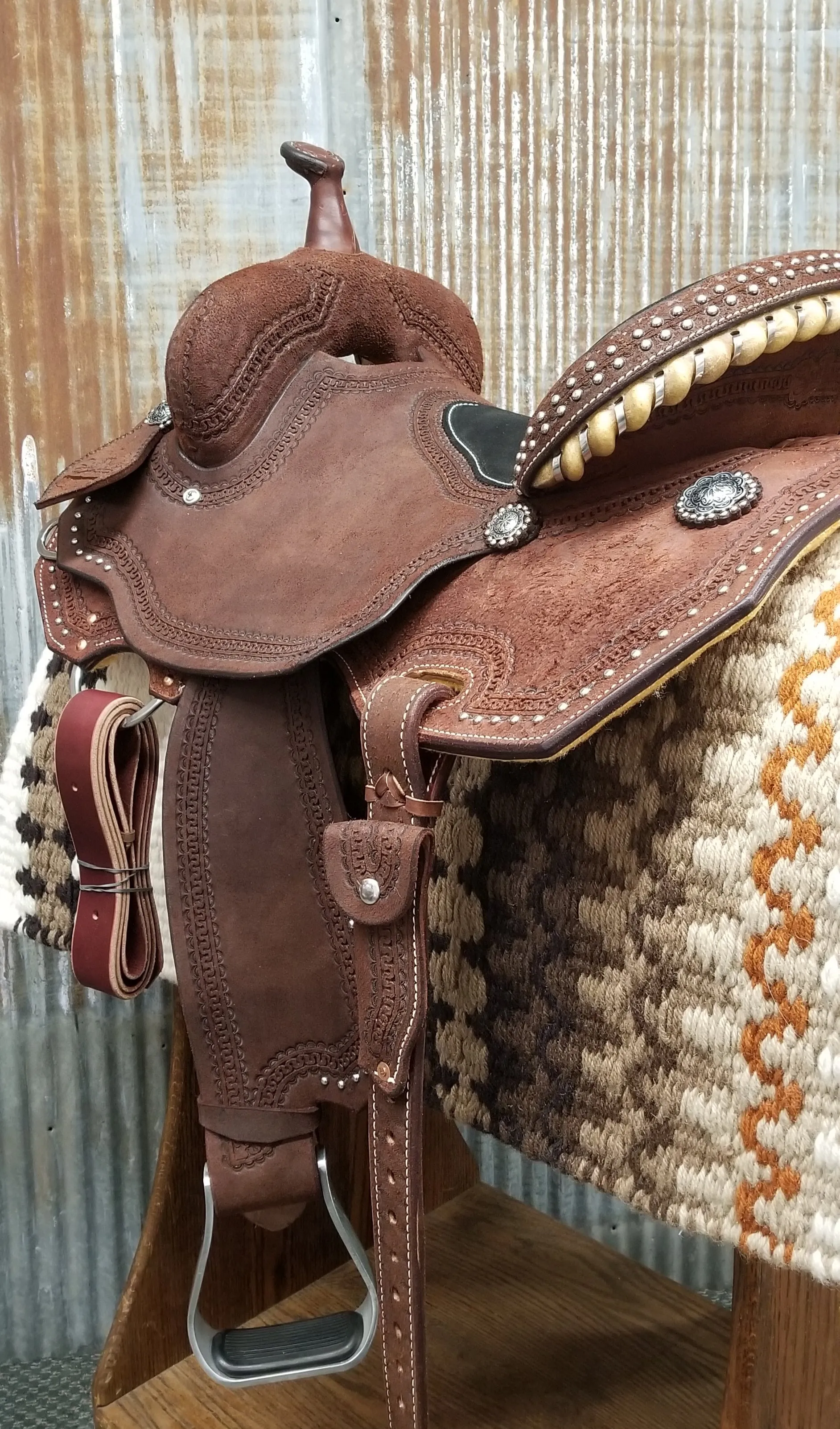 Scott Thomas Custom Chocolate Barrel Racer