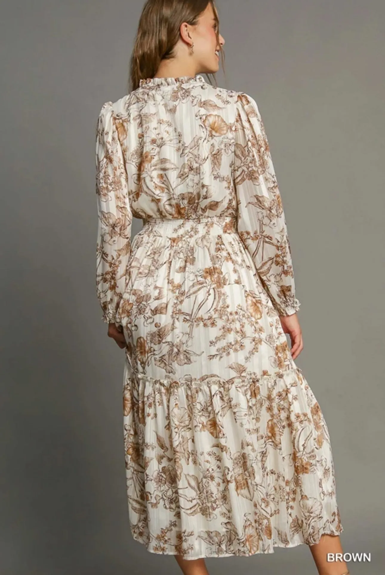 Sepia Maxi Dress
