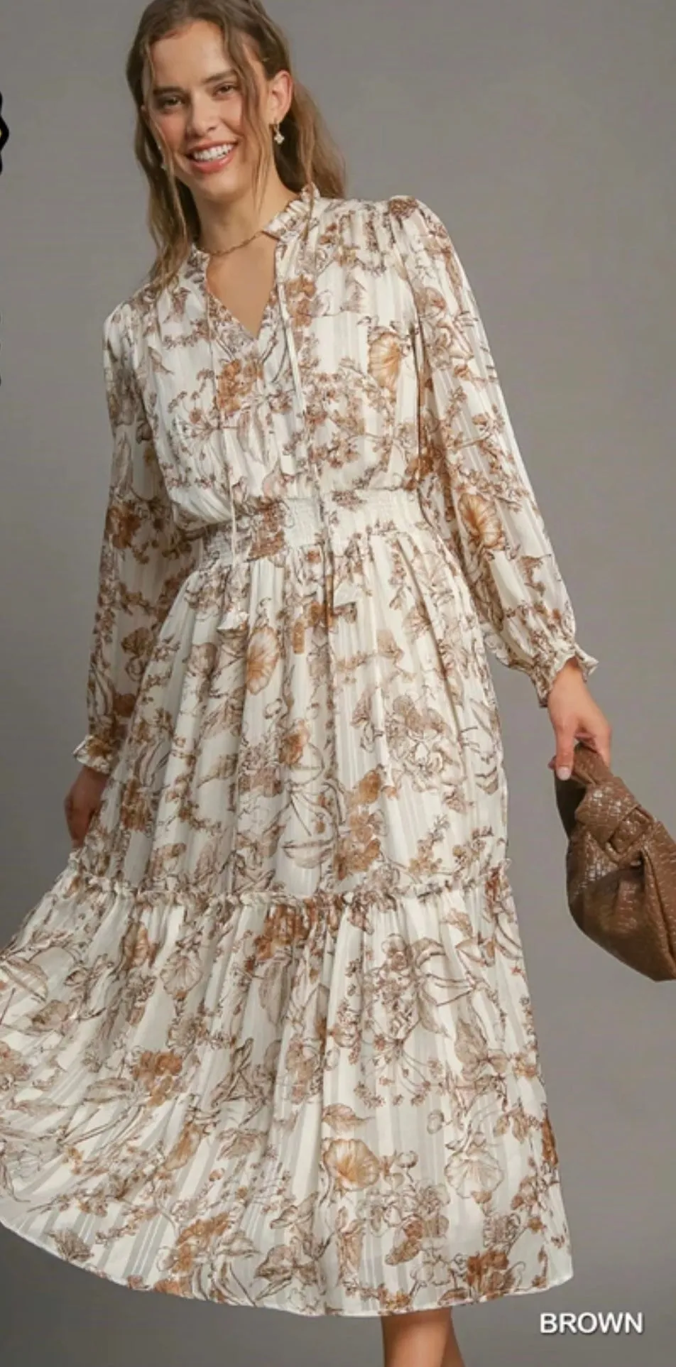 Sepia Maxi Dress