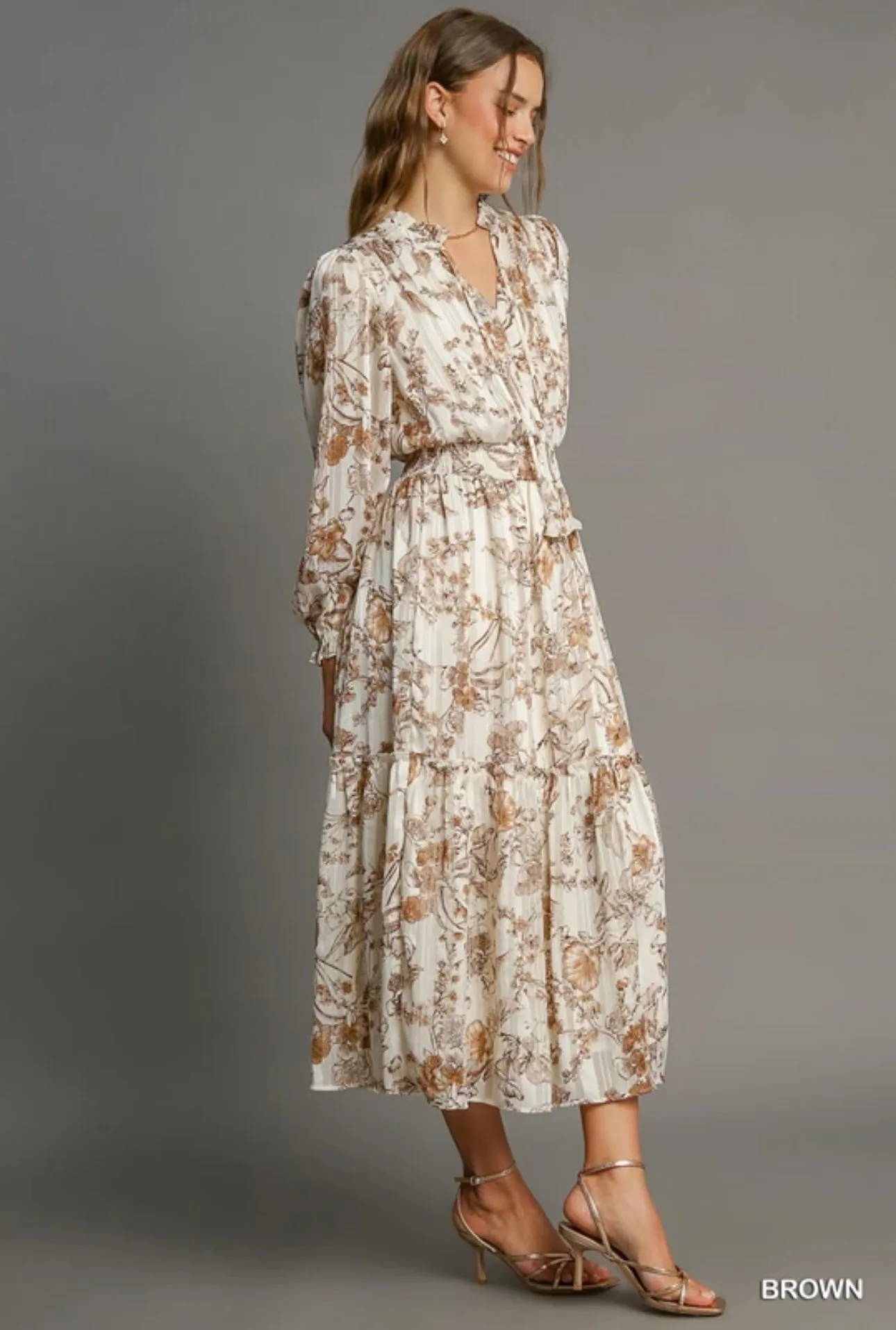 Sepia Maxi Dress