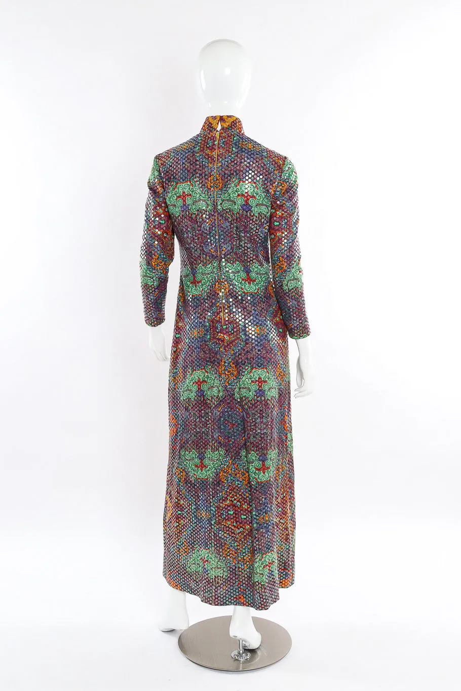 Sequin Column Dress