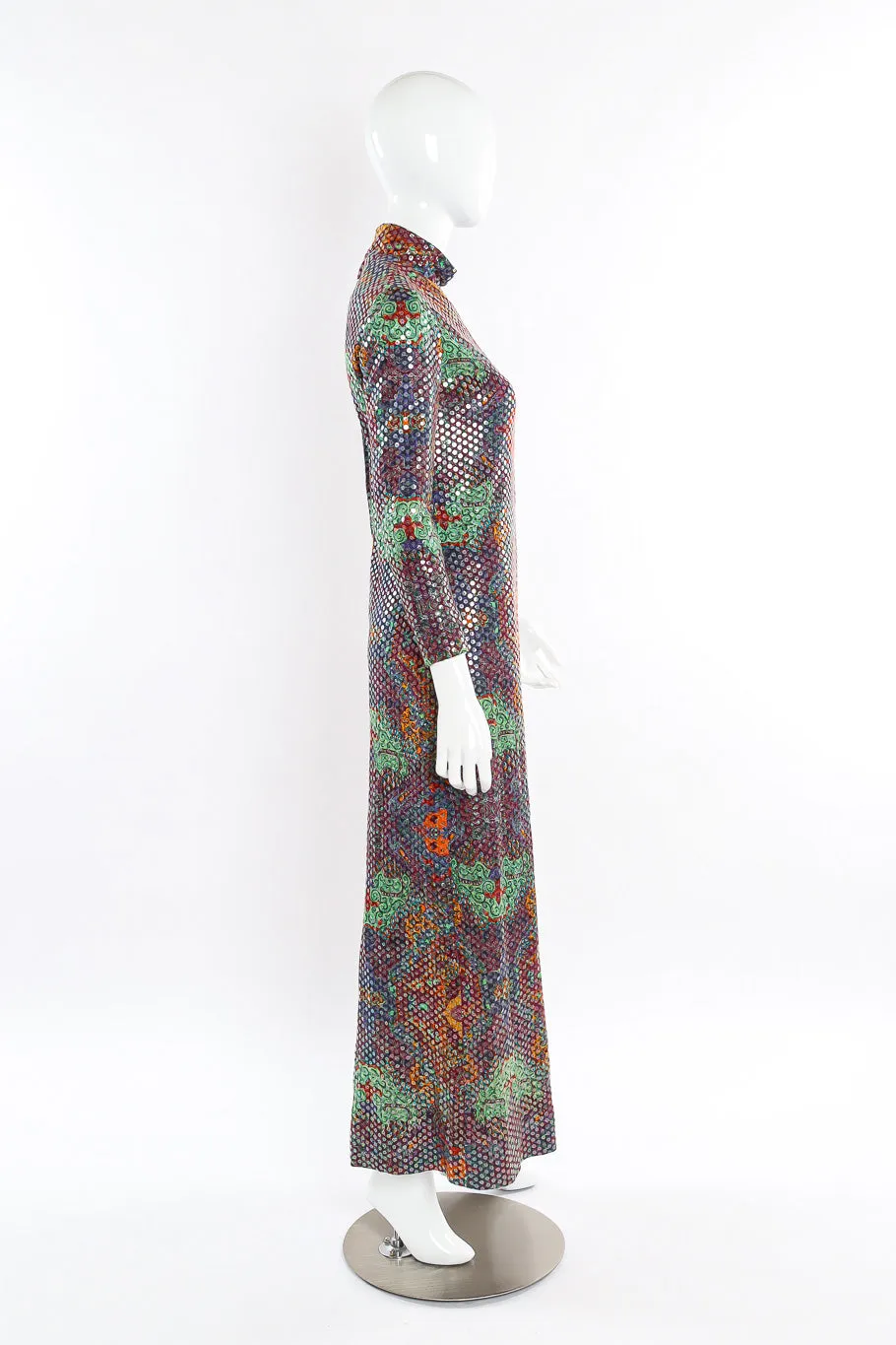 Sequin Column Dress