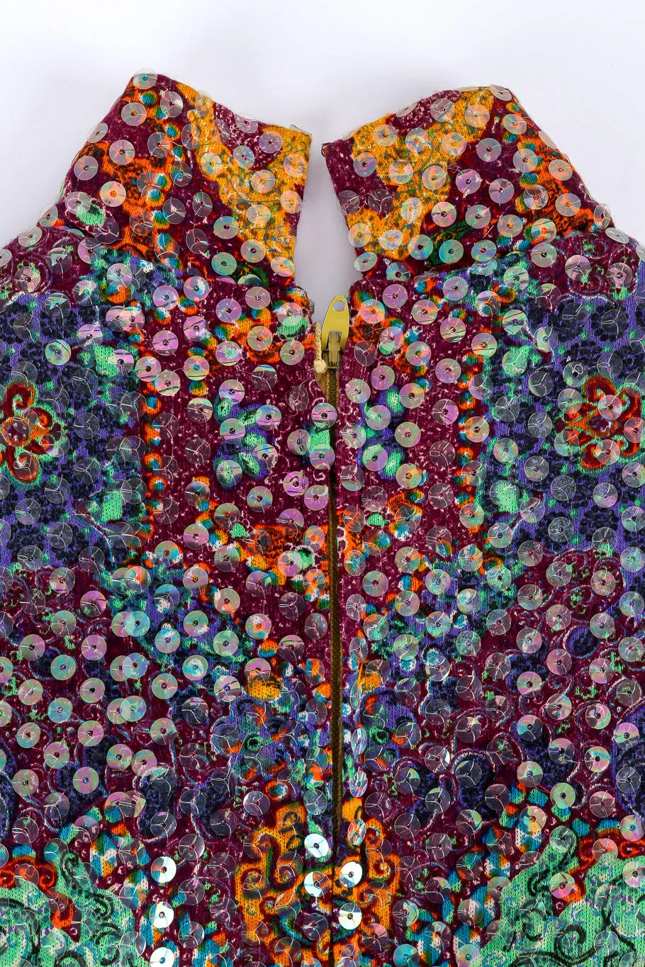Sequin Column Dress