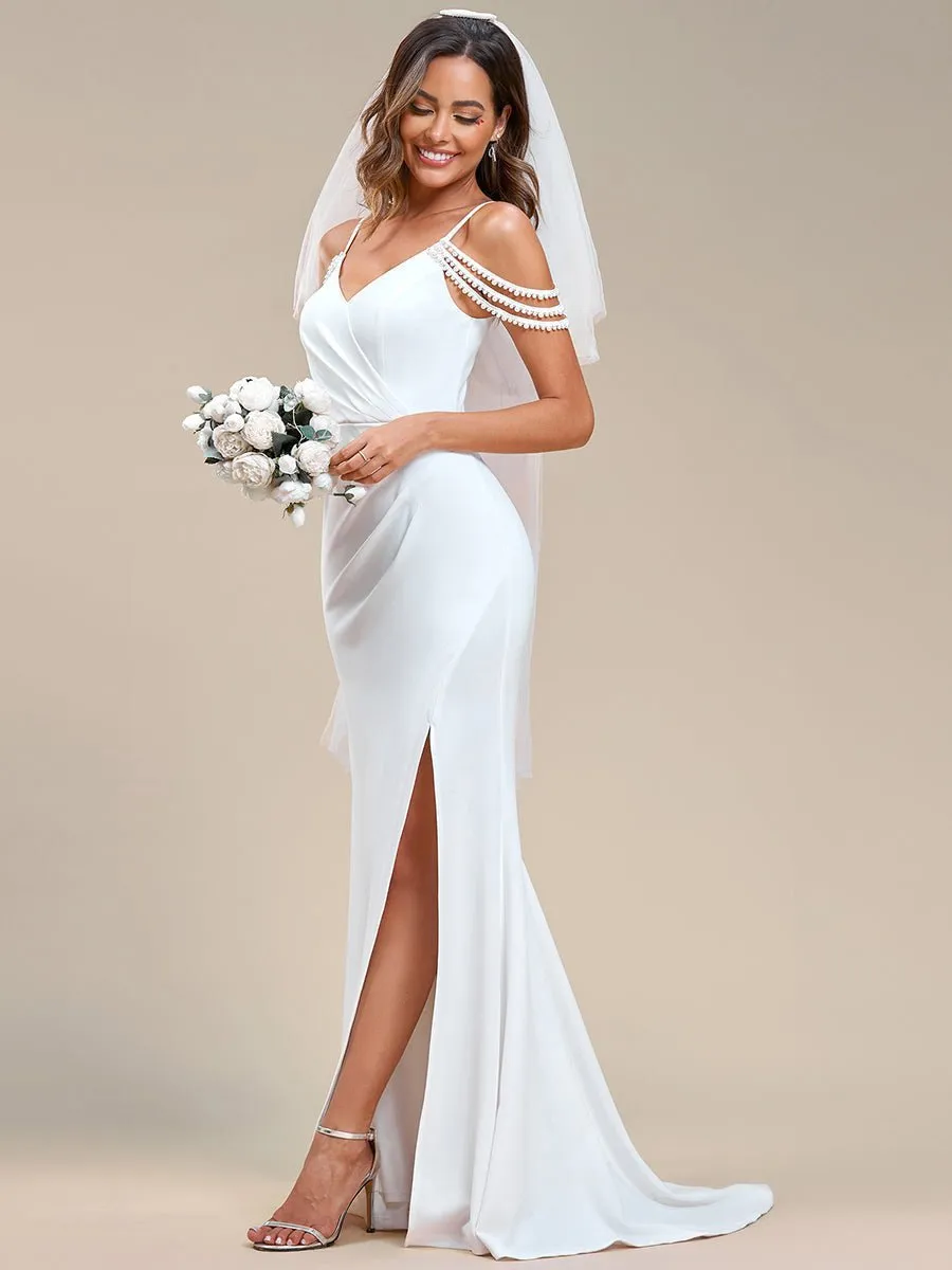 Shana ivory drop sleeve wedding dress in ivory size 12 Express NZ wide