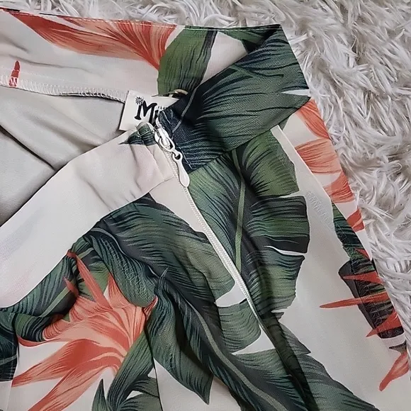 Show Me Your Mumu Princess Di Maxi Skirt Paradise Found Tropical XS New NWT