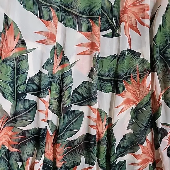 Show Me Your Mumu Princess Di Maxi Skirt Paradise Found Tropical XS New NWT