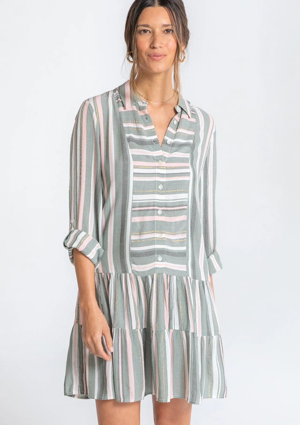 Sia Mini Shirt Dress