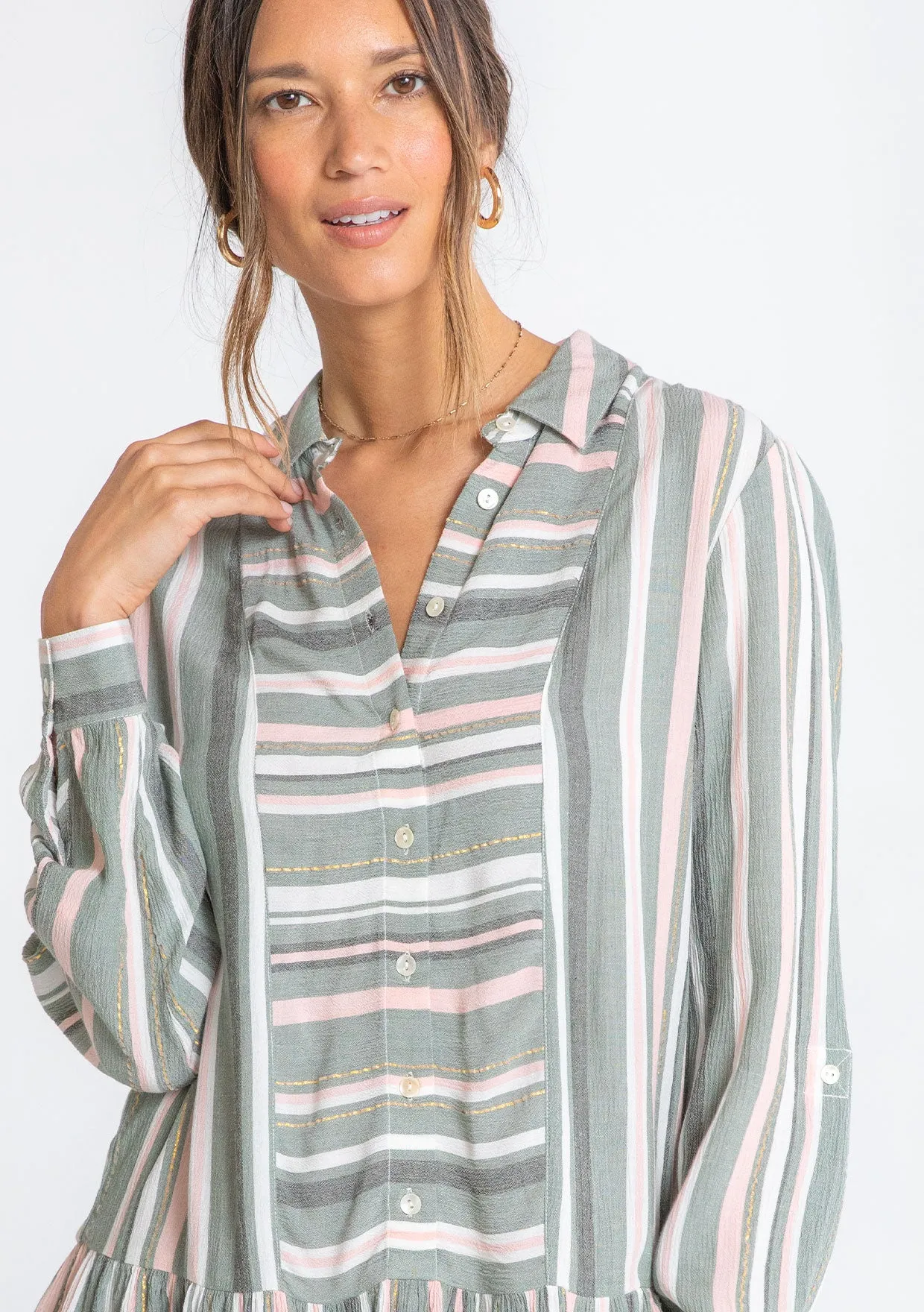 Sia Mini Shirt Dress