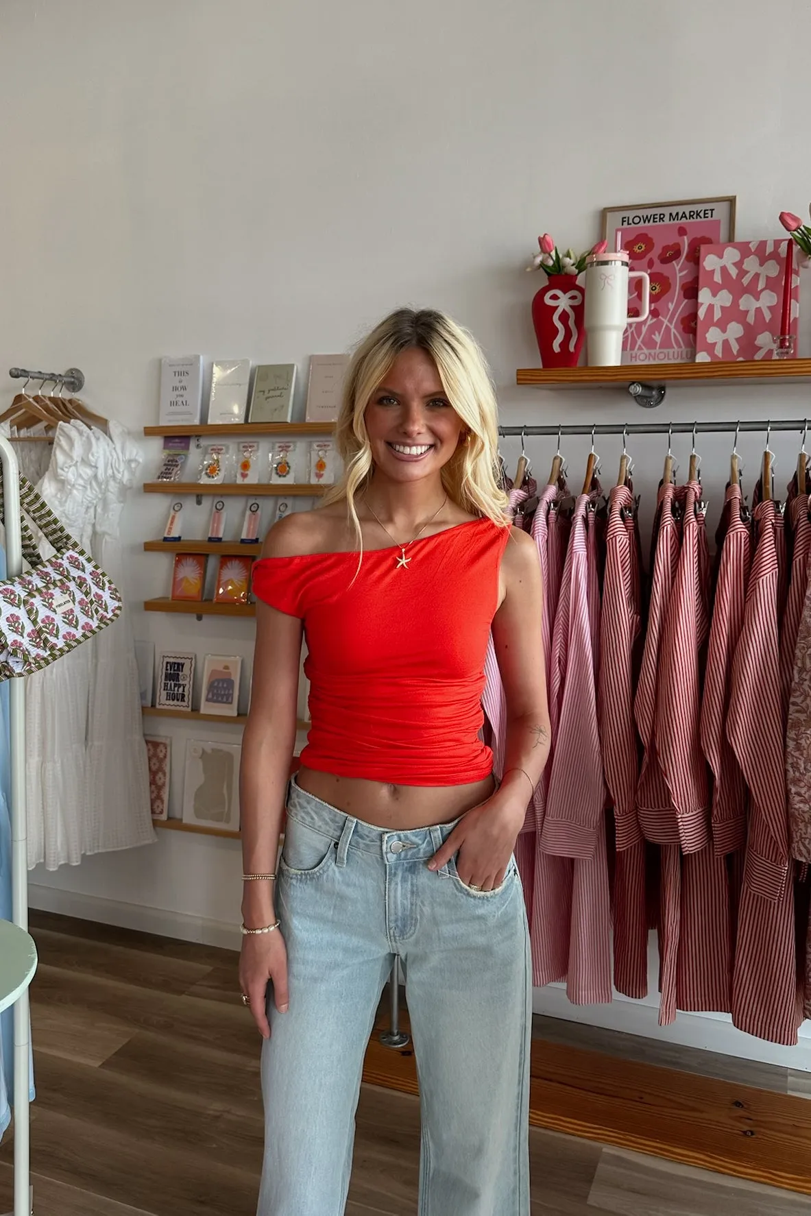 Skye One Shoulder Top