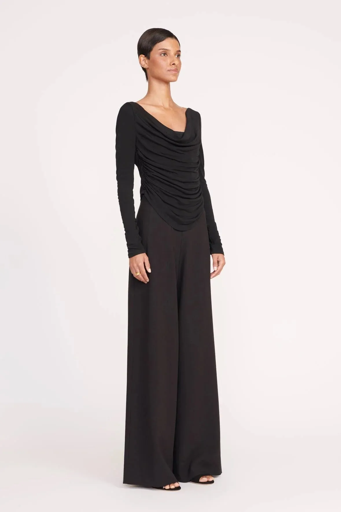 Solana top - black