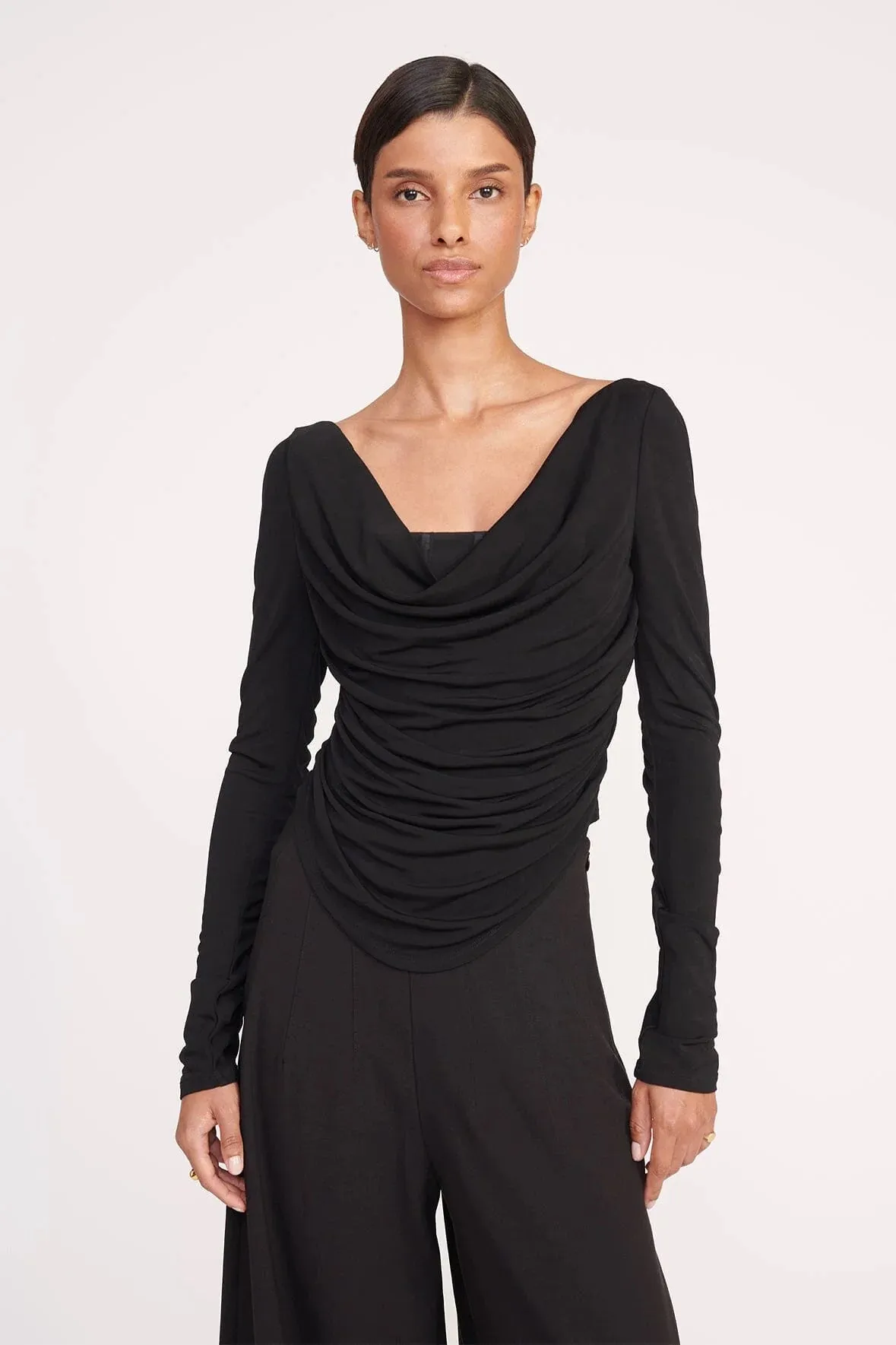 Solana top - black