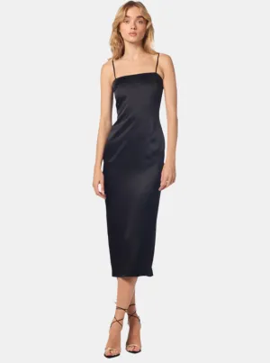 Square Neck Column Cami Dress
