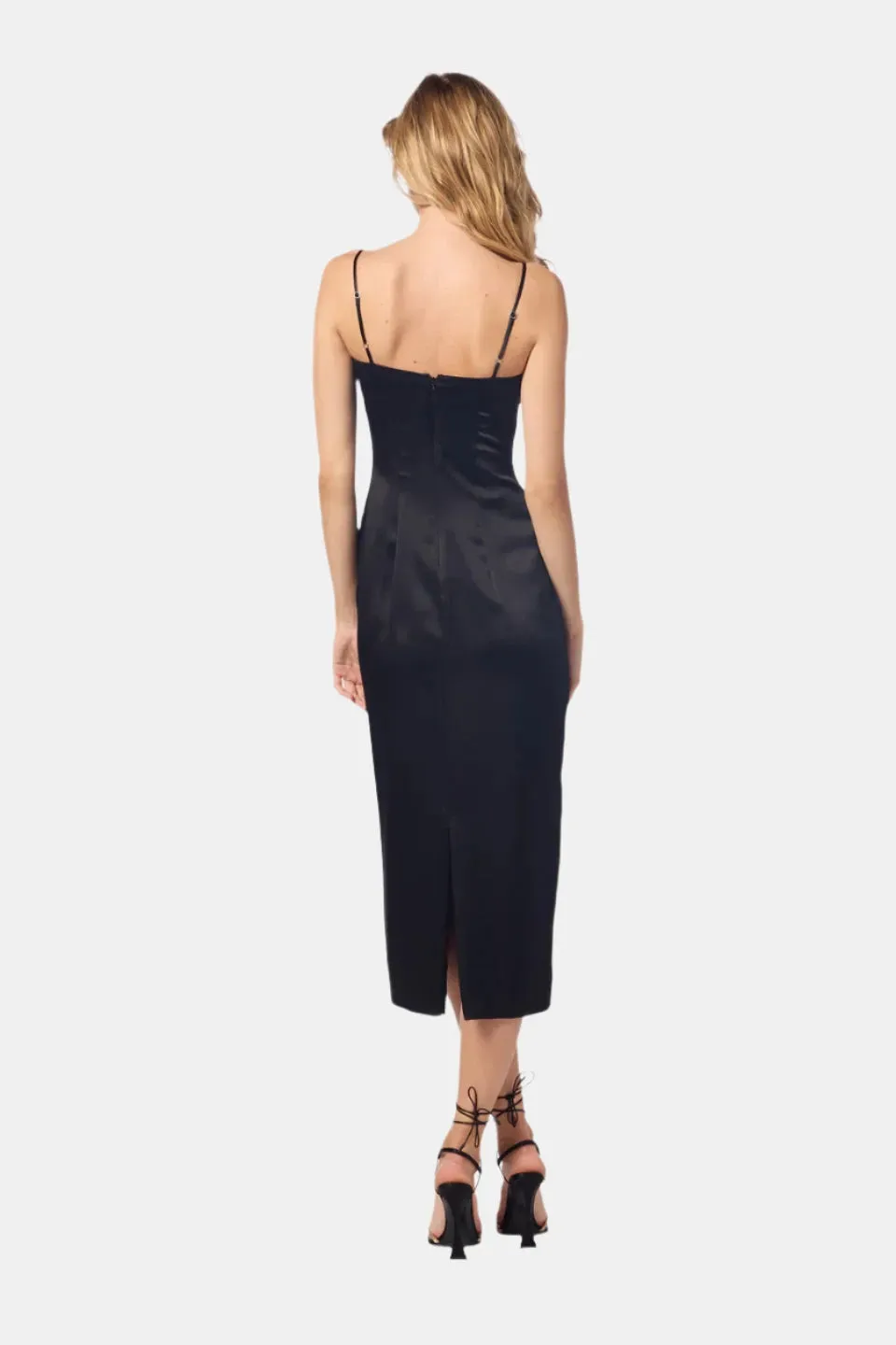 Square Neck Column Cami Dress