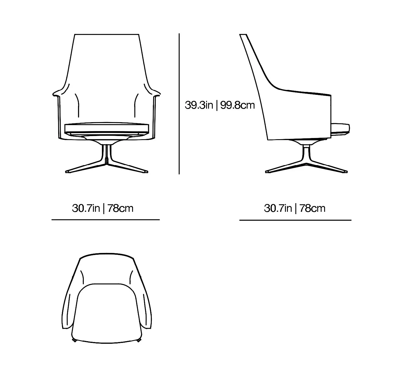 Stanford Lounge - Armchair