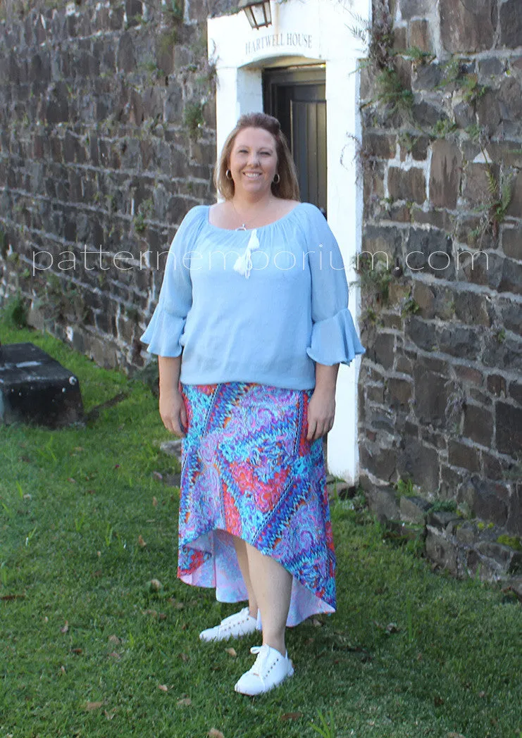 Starlight | High-Low Skirt Sewing Pattern