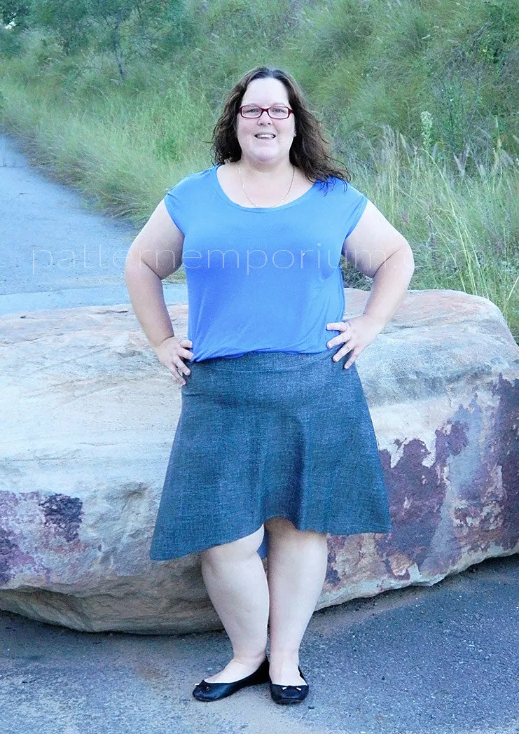Starlight | High-Low Skirt Sewing Pattern