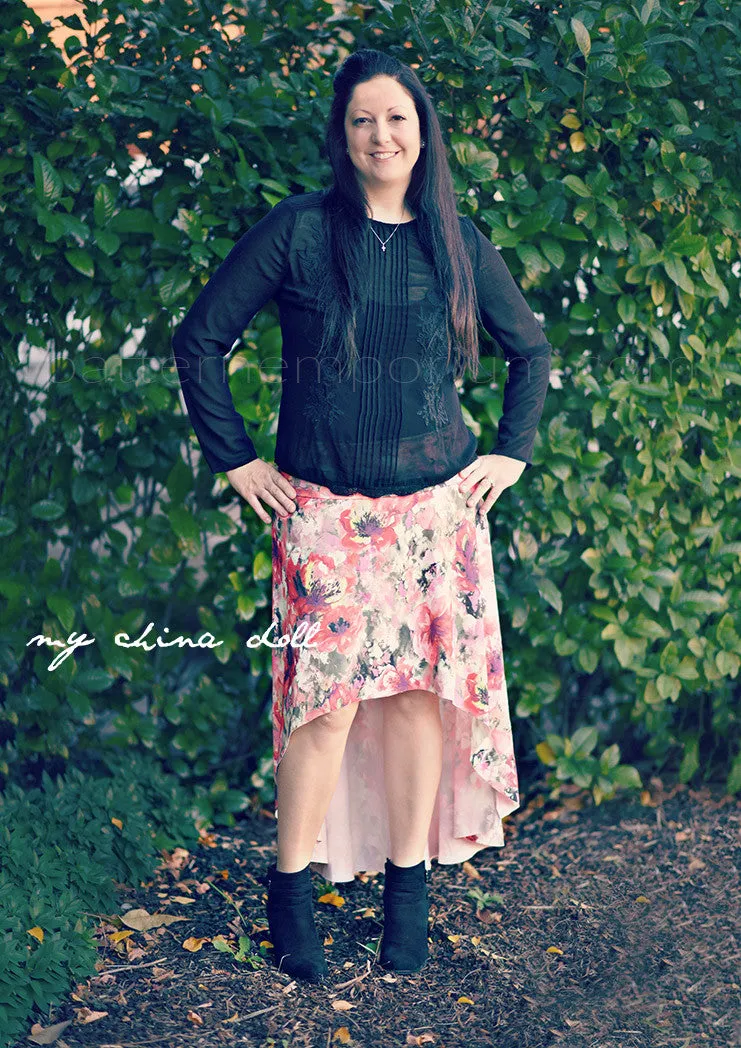 Starlight | High-Low Skirt Sewing Pattern