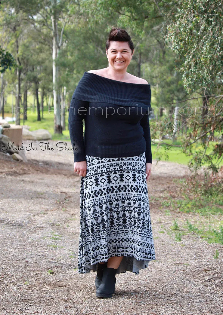Starlight | High-Low Skirt Sewing Pattern